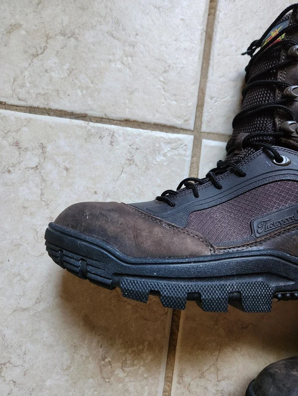 Thorogood Veracity GTX Gore-Tex Waterproof Leather Work Boots Mens 10M Brown